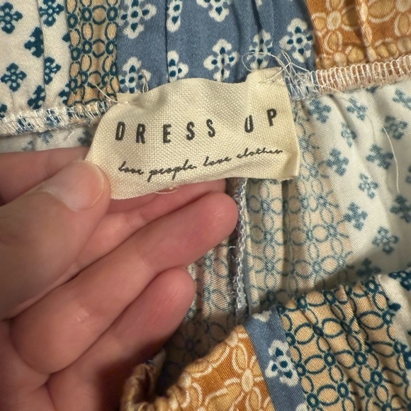 Dress Up Bohemian Wide Leg Pants Colored stripes Size Large - Picture 3 of 7